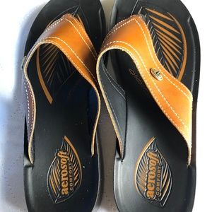 Aerosoft Tan Size 10 Brand New Sandals, Never Worn